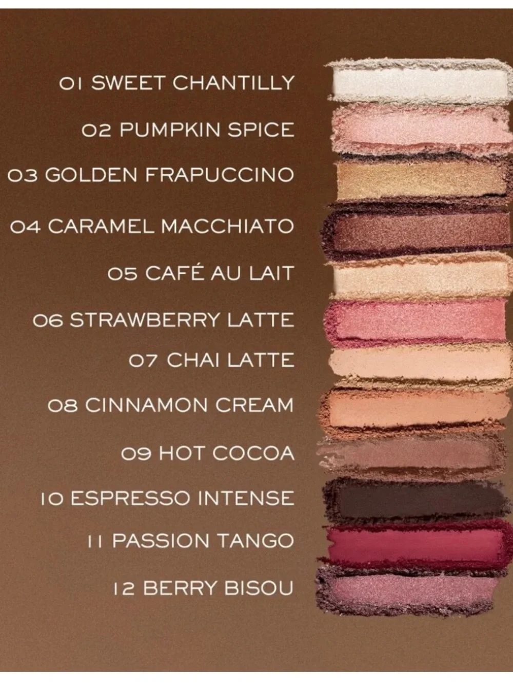 NWT Lancôme Idole Cafe Eye Shadow Pallette